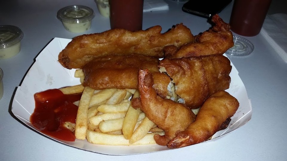 Fish and Shrimp and Fries