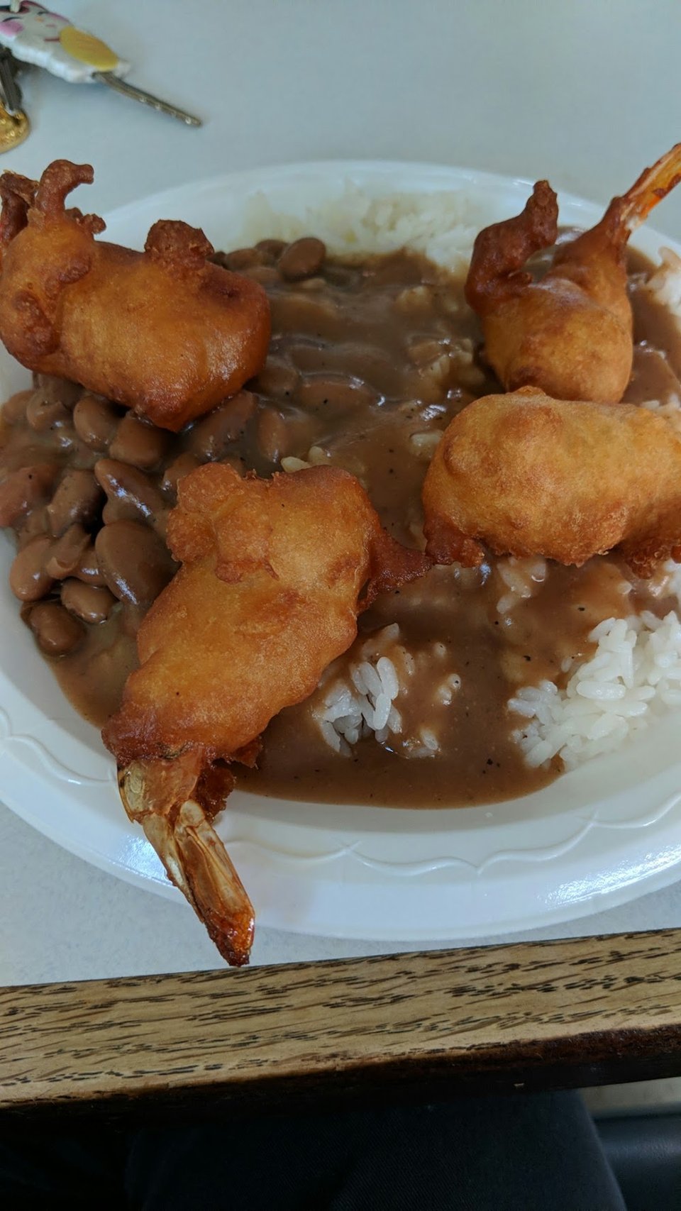 Shrimp Rice and Beans Combo 3
