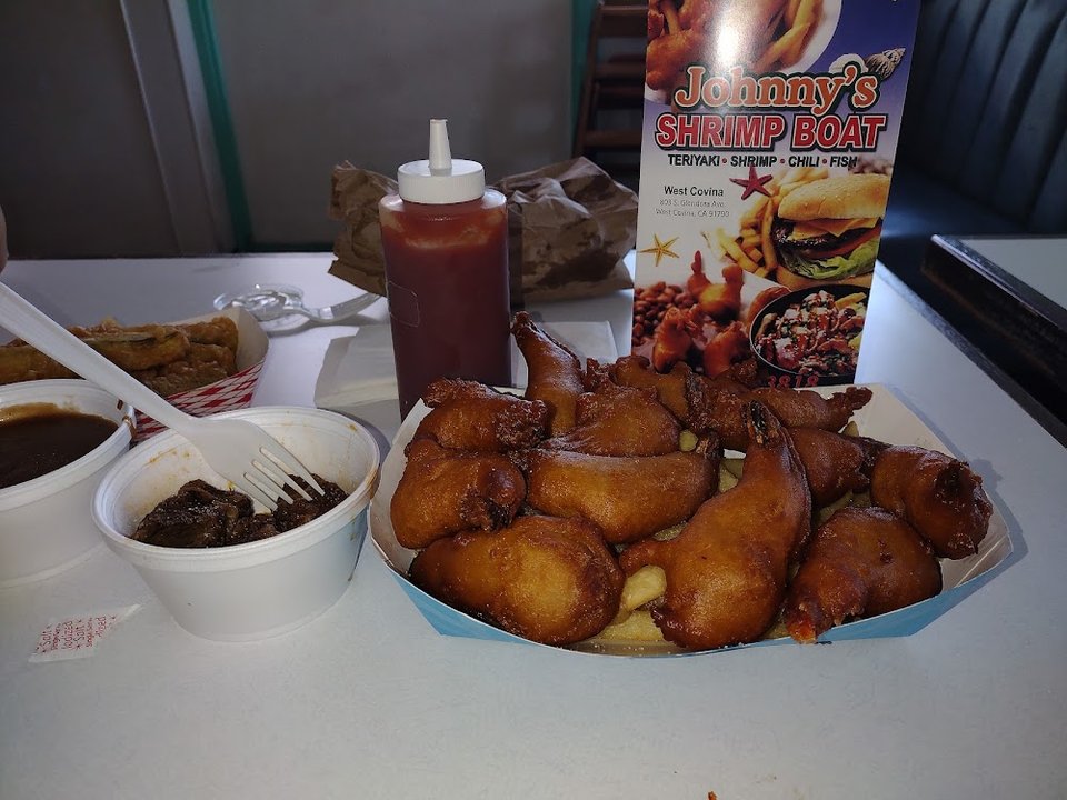 Fried Shrimp Basket with Fries